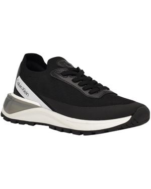 Calvin Klein Geneo Lightweight Knit Sneakers - Black