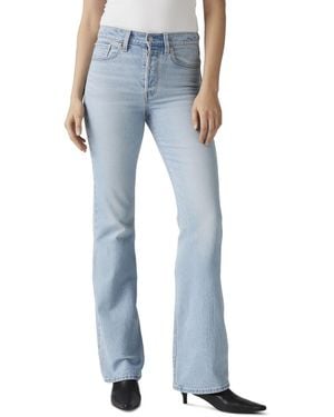 Levi's Wedgie Boot High Rise Jeans - Blue