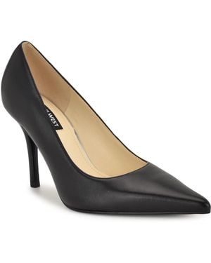 Nine West Gemmha Slip-on Stiletto Pumps - Black