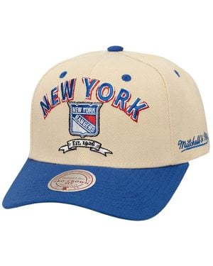Mitchell & Ness Â New York Rangers Soul Legacy Defined Two-tone Pro Crown Adjustable Hat - Blue