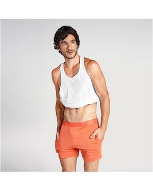 Rounderbum Bum Around Pijama Short - Red