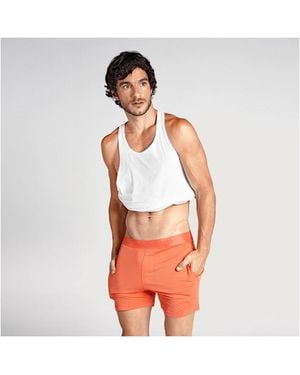 Rounderbum Bum Around Pijama Short - Red