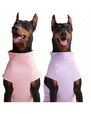 Aronkl Uv Protection Spf 30 Breathable Quick Dry Dog T Shirt - Pink