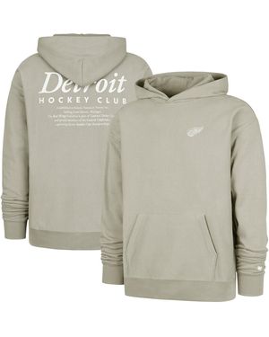 '47 Detroit Red Wings Foundation Pullover Hoodie - Gray