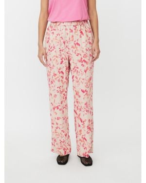 Masai Mapeonos Floral Printed Pants - Pink