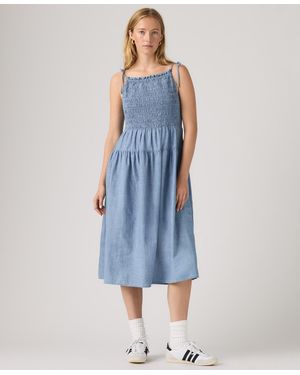 Levi's Monaco Square Neck Sundress - Blue