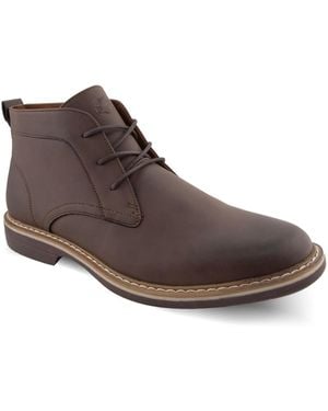 Deer Stags Garfield Comfort Dress Chukka Boots - Brown