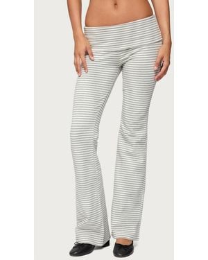 Edikted Kaeli Stripey Flared leggings - Multicolor