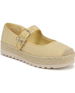 Sam & Libby Isla Mary Jane Espadrille Flats - White