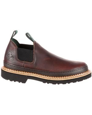 Georgia Boot Georgia Giant Romeo Work Shoe - Brown