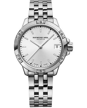 Raymond Weil Swiss Tango Quartz Stainless Steel Bracelet Watch 30mm - Gray