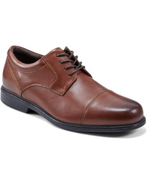 Rockport Charles Road Cap Toe Dress Shoe - Brown
