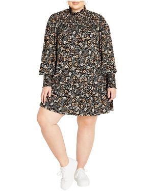 City Chic Plus Size Cece Dress - Black