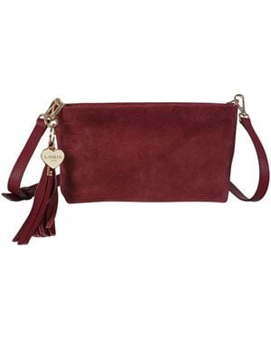 Lodis Meridian Small Crossbody Bag - Red
