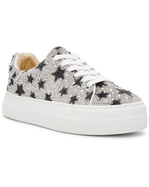 Betsey Johnson Sidny Platform Sneakers - Gray