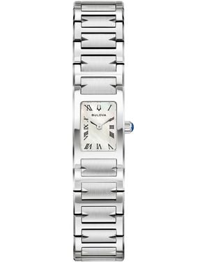 Bulova Marc Anthony Harmony Stainless Steel Bracelet Watch 14mm - White
