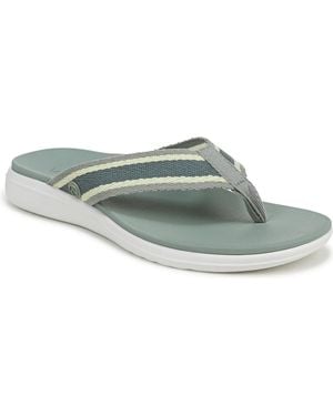 Vionic Indigo Thong Sandals - Gray