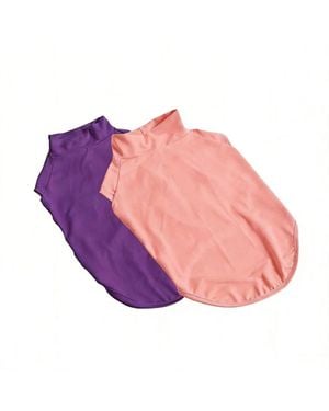 Aronkl Uv Protection Spf 30 Breathable Quick Dry Dog T Shirt - Pink
