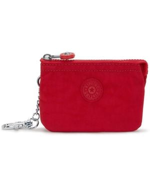 Kipling Creativity Little Pouch Bag Charm - Red