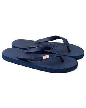 feel good S Classicz Core Natural Rubber Flip-flop Thong Sandals - Blue