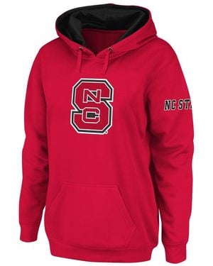 Stadium Athletic Nc State Wolfpack Big Logo Pullover Hoodie - Red