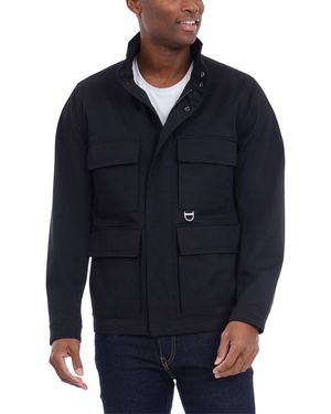 Michael Kors Four Pocket Field Coat - Blue