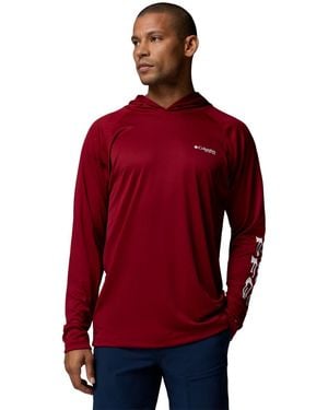 Columbia Terminal Tackle Upf 50 Hoodie - Red