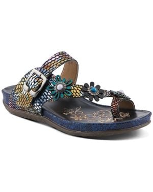 L'ARTISTE Spring Step Kindness Slide - Blue
