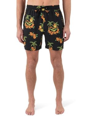 Hurley Cannonball Volley 17 Boardshorts - Green