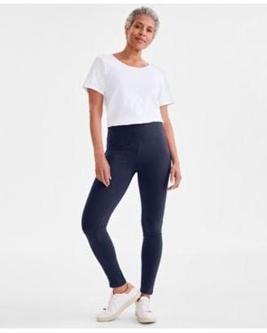 Style & Co. High Rise leggings Pp 2xl Created For Macys - White