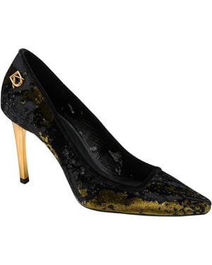 Donna Karan Savita High Stiletto Pumps - Black