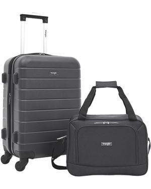 Wrangler El Dorado 2-piece luggage Set - Black
