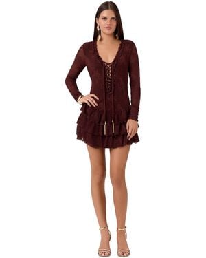 Rachel Roy Mini Dress - Red