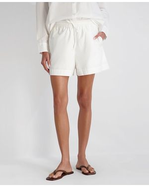French Connection Drawstring Shorts - White