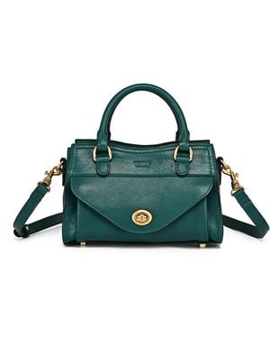 Old Trend Lockwood Small Satchel Bag - Green
