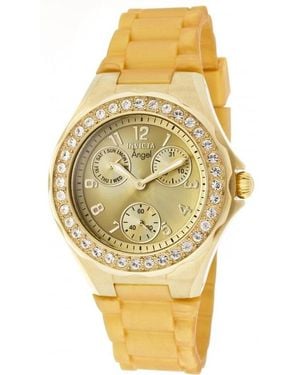 INVICTA WATCH 1650 Angel Quartz Chronograph Dial Watch - Yellow