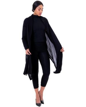 DAI MODA Dm Cat Wrap Shawl - Blue