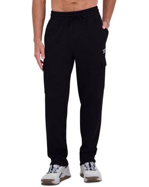 Reebok Fleece Cargo Regular Fit Pants - Blue