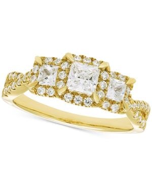 Macy's Diamond Three Stone Ring (1 Ct. T.w. - Metallic
