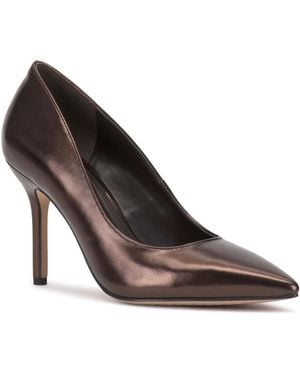 Vince Camuto Maisha High Stiletto Heel Pumps - Brown