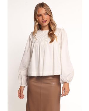 Petal & Pup Melba Blouse - White