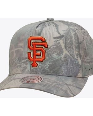 Mitchell & Ness San Francisco Giants Perfect Pro Pinch Adjustable Hat - Gray