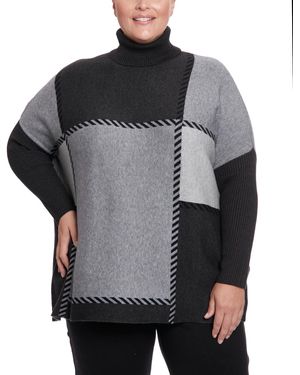 Joseph a turtleneck poncho sweater sales