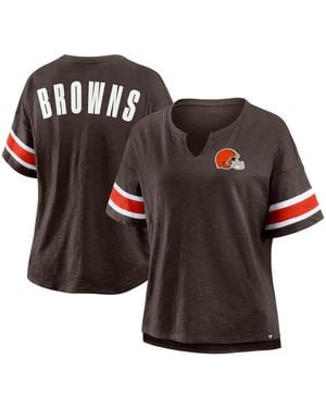 Fanatics Cleveland S Redzone Curl Route T-shirt - Black