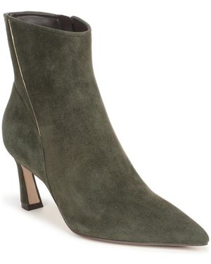 27 EDIT Naturalizer Eva Zipper Short Boots - Green