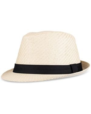 Levi's Straw Fedora Hat - Natural