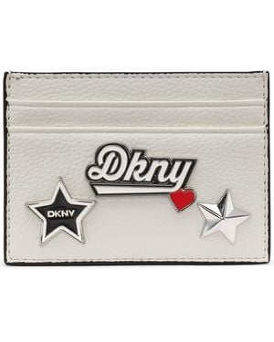 DKNY Etta Card Case - Metallic