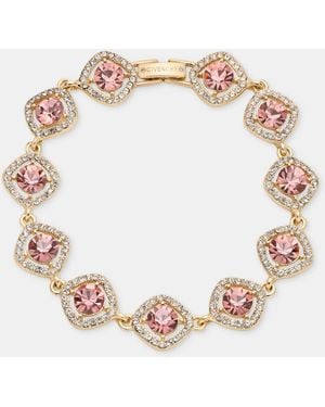 Givenchy Crystal Statement Flex Bracelet - Pink