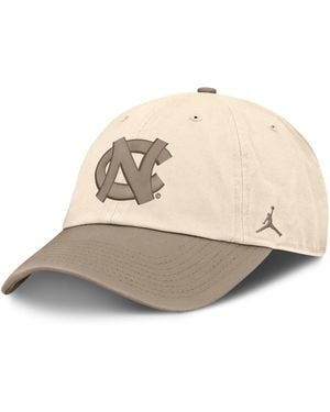 Nike North Carolina Tar Heels Two-tone Club Adjustable Baseball Cap - Natural