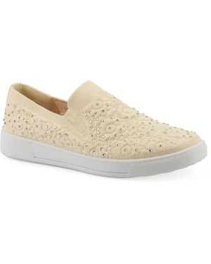 White Mountain Unit Slip On Sneakers - White